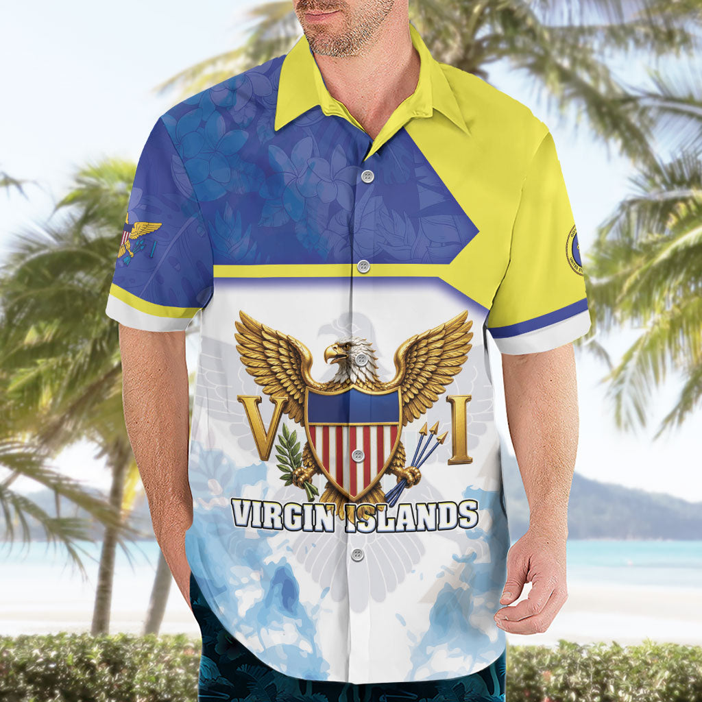 Personalized US Virgin Islands Hawaiian Shirt Happy Independence Day