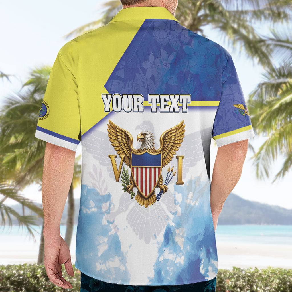 Personalized US Virgin Islands Hawaiian Shirt Happy Independence Day