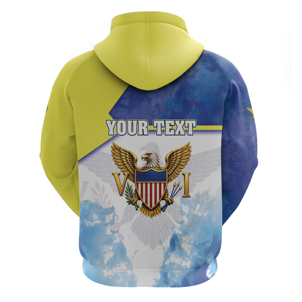 Personalized US Virgin Islands Hoodie Happy Independence Day