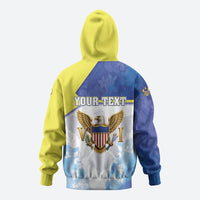 Personalized US Virgin Islands Hoodie Happy Independence Day