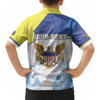 Personalized US Virgin Islands Kid Hawaiian Shirt Happy Independence Day LT05