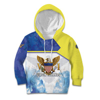 Personalized US Virgin Islands Kid Hoodie Happy Independence Day