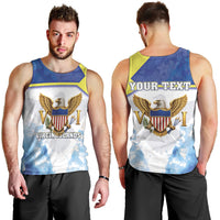 Personalized US Virgin Islands Men Tank Top Happy Independence Day