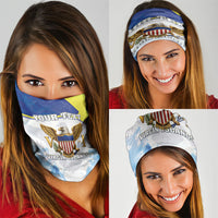 Personalized US Virgin Islands Neck Gaiter Happy Independence Day