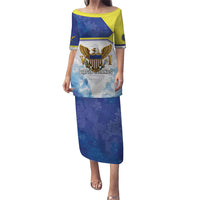 Personalized US Virgin Islands Puletasi Happy Independence Day