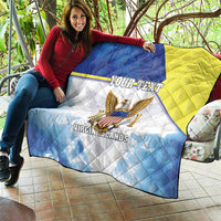 Personalized US Virgin Islands Quilt Happy Independence Day