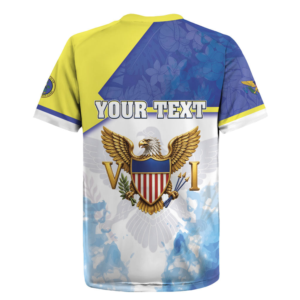 Personalized US Virgin Islands Rugby Jersey Happy Independence Day