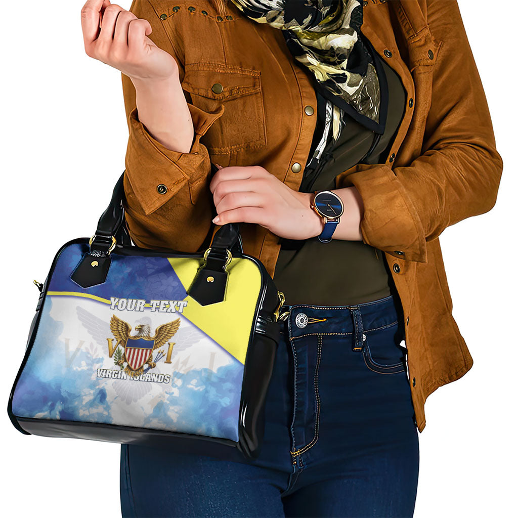 Personalized US Virgin Islands Shoulder Handbag Happy Independence Day