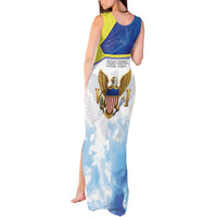 Personalized US Virgin Islands Tank Maxi Dress Happy Independence Day