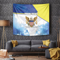 Personalized US Virgin Islands Tapestry Happy Independence Day
