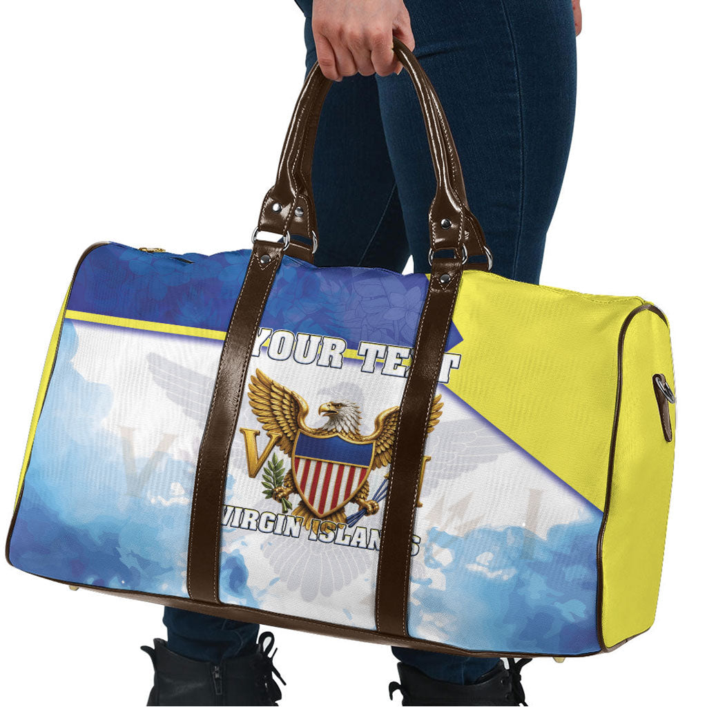 Personalized US Virgin Islands Travel Bag Happy Independence Day