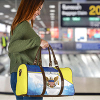 Personalized US Virgin Islands Travel Bag Happy Independence Day