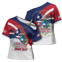 Liberia 1847 Cross Shoulder Shirt Happy Independence Day