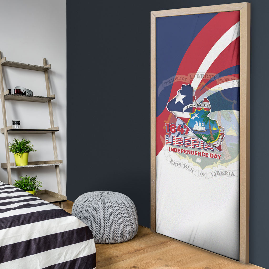 Liberia 1847 Door Cover Happy Independence Day