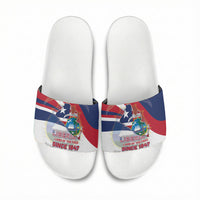 Liberia 1847 Slide Sandals Happy Independence Day