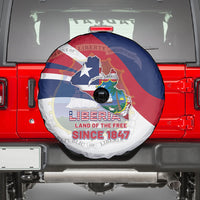 Liberia 1847 Spare Tire Cover Happy Independence Day