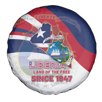 Liberia 1847 Spare Tire Cover Happy Independence Day