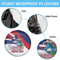 Liberia 1847 Spare Tire Cover Happy Independence Day