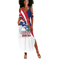 Liberia 1847 Summer Maxi Dress Happy Independence Day