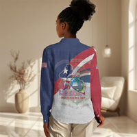 Liberia 1847 Women Casual Shirt Happy Independence Day