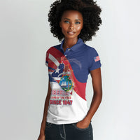 Liberia 1847 Women Polo Shirt Happy Independence Day