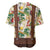 Oktoberfest Lederhosen Costume Baseball Jersey Food And Drink Pattern - Wonder Print Shop