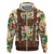 Oktoberfest Lederhosen Costume Hoodie Food And Drink Pattern - Wonder Print Shop