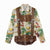 Oktoberfest Lederhosen Costume Women Casual Shirt Food And Drink Pattern - Wonder Print Shop