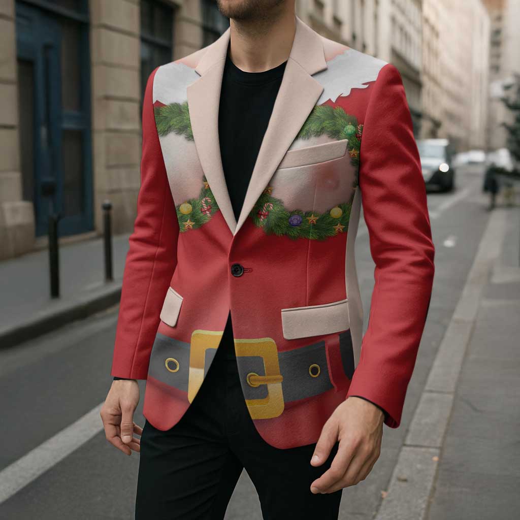 Funny Christmas Costume Blazer Busty Big Boobs - Wonder Print Shop