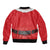 Funny Christmas Costume Bomber Jacket Busty Big Boobs - Wonder Print Shop