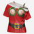 Funny Christmas Costume Cross Shoulder Shirt Busty Big Boobs - Wonder Print Shop