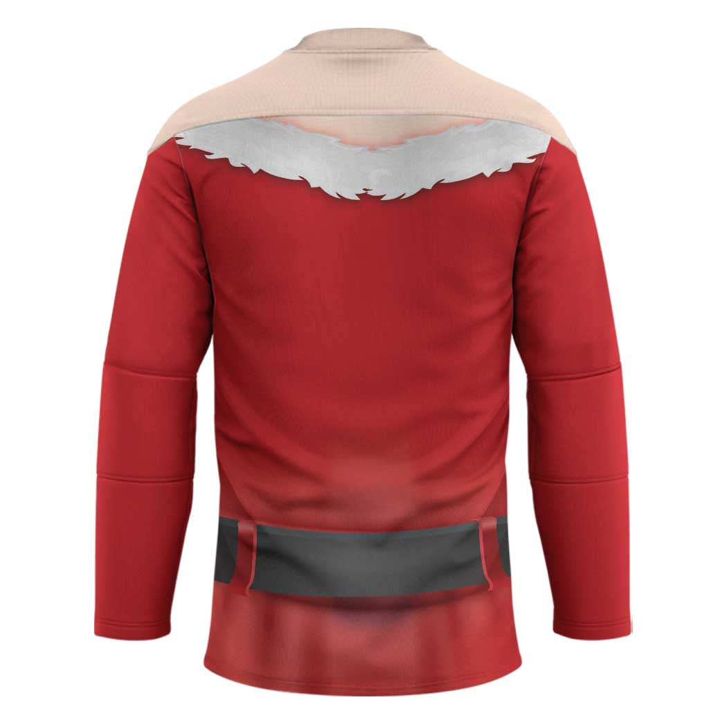 Funny Christmas Costume Hockey Jersey Busty Big Boobs - Wonder Print Shop