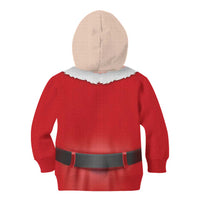 Funny Christmas Costume Kid Hoodie Busty Big Boobs - Wonder Print Shop