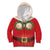 Funny Christmas Costume Kid Hoodie Busty Big Boobs - Wonder Print Shop