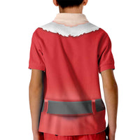Funny Christmas Costume Kid Polo Shirt Busty Big Boobs - Wonder Print Shop