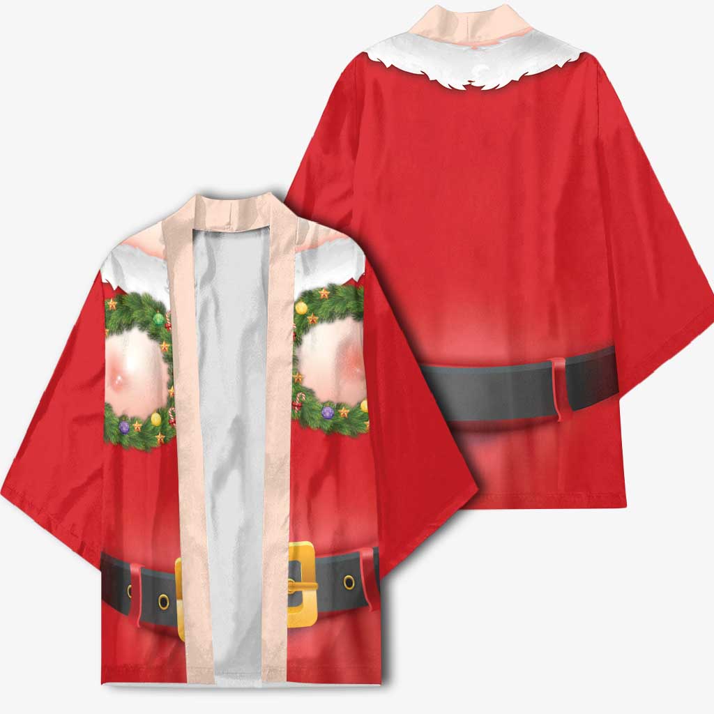 Funny Christmas Costume Kimono Busty Big Boobs - Wonder Print Shop