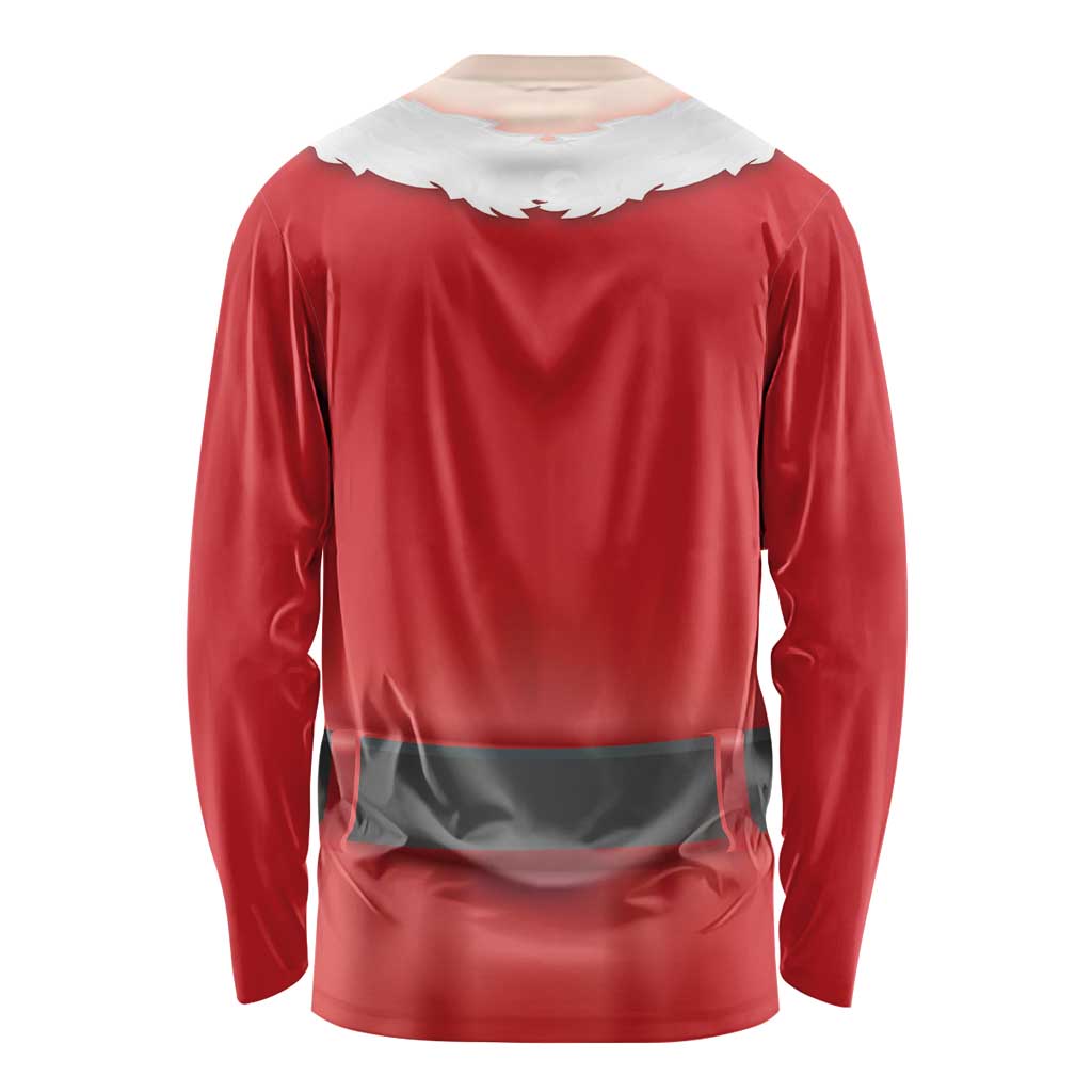 Funny Christmas Costume Long Sleeve Shirt Busty Big Boobs - Wonder Print Shop