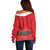 Funny Christmas Costume Off Shoulder Sweater Busty Big Boobs - Wonder Print Shop