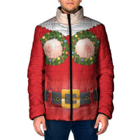Funny Christmas Costume Padded Jacket Busty Big Boobs - Wonder Print Shop