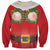 Funny Christmas Costume Sweatshirt Busty Big Boobs - Wonder Print Shop