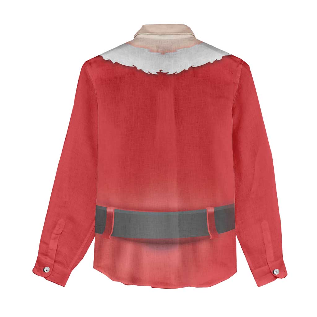 Funny Christmas Costume Women Casual Shirt Busty Big Boobs - Wonder Print Shop