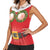 Funny Christmas Costume Women Sleeveless Polo Shirt Busty Big Boobs - Wonder Print Shop