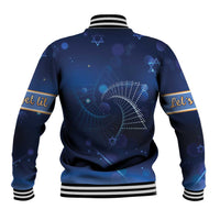 Jewish Hanukkah Festival Baseball Jacket Let's Get Lit LT05 - Wonder Print Shop
