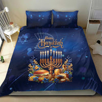 Jewish Hanukkah Festival Bedding Set Let's Get Lit LT05 - Wonder Print Shop