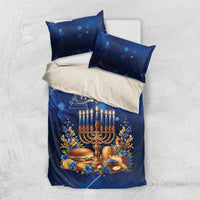 Jewish Hanukkah Festival Bedding Set Let's Get Lit LT05 - Wonder Print Shop