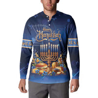 Jewish Hanukkah Festival Button Sweatshirt Let's Get Lit LT05 - Wonder Print Shop