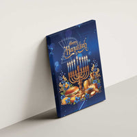 Jewish Hanukkah Festival Canvas Wall Art Let's Get Lit LT05 - Wonder Print Shop