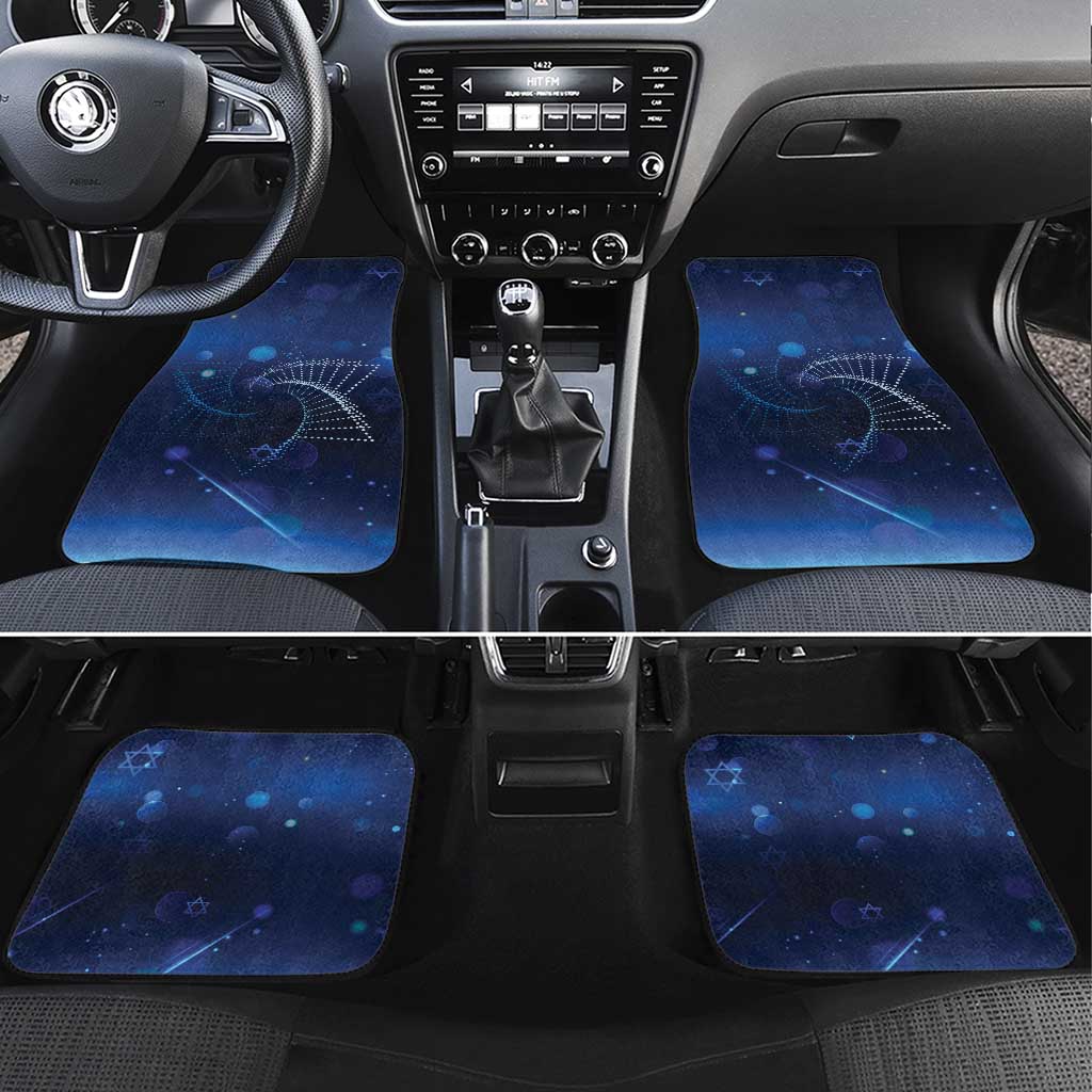 Jewish Hanukkah Festival Car Mats Let's Get Lit LT05 - Wonder Print Shop
