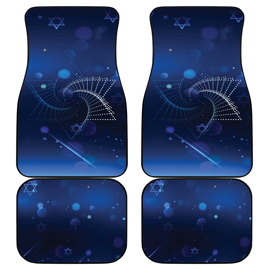 Jewish Hanukkah Festival Car Mats Let's Get Lit LT05 - Wonder Print Shop