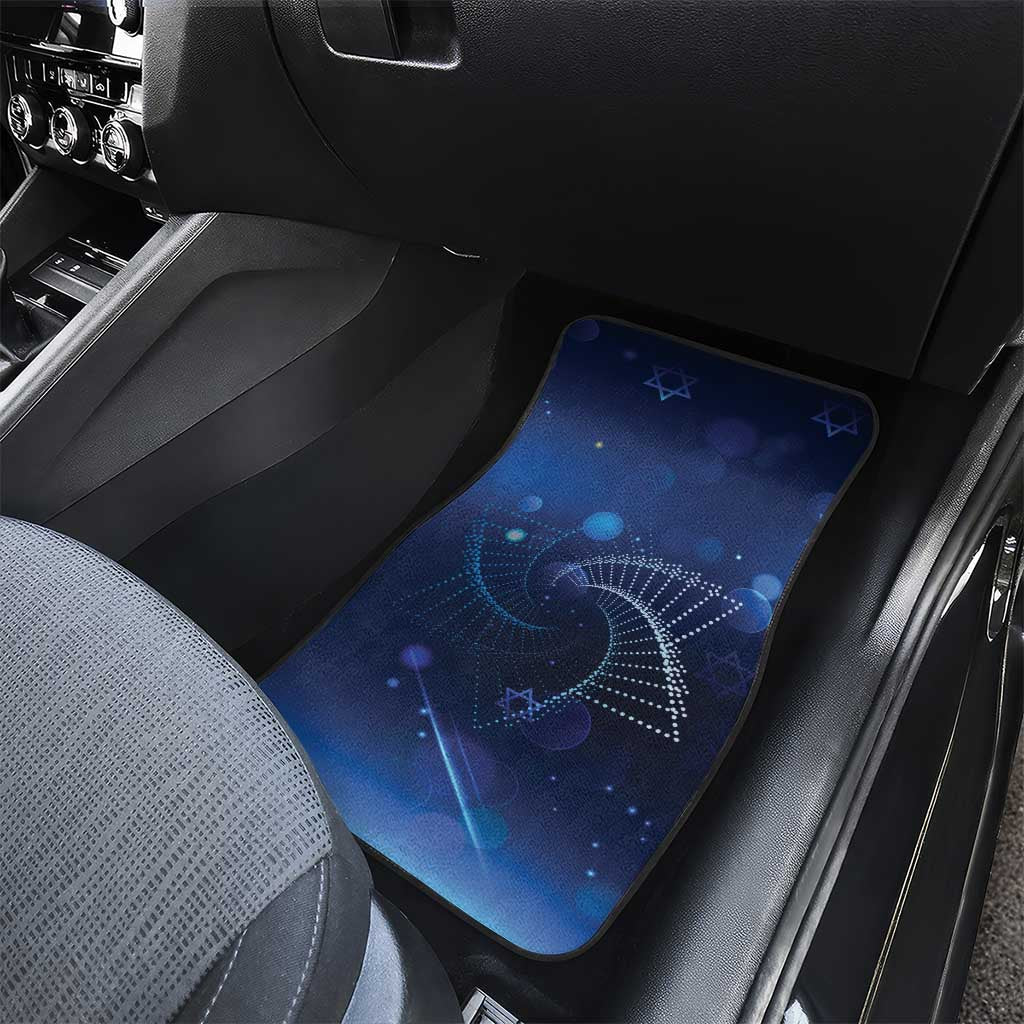 Jewish Hanukkah Festival Car Mats Let's Get Lit LT05 - Wonder Print Shop